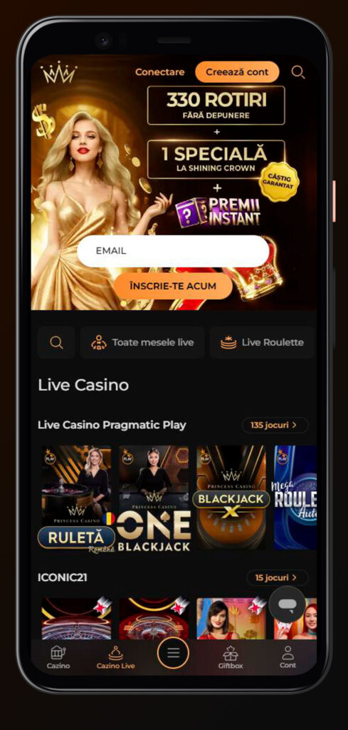 aplicație princess casino